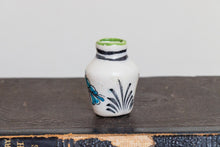 Load image into Gallery viewer, Mini Mexican Floral Vase Vintage Ceramic Mexico Decor - Eagle&#39;s Eye Finds
