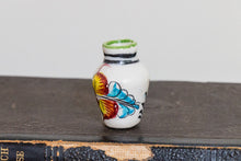 Load image into Gallery viewer, Mini Mexican Floral Vase Vintage Ceramic Mexico Decor - Eagle&#39;s Eye Finds
