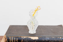 Load image into Gallery viewer, Mini Webbed Glass Pitcher Vintage Water Jug Vase - Eagle&#39;s Eye Finds
