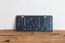 Load image into Gallery viewer, West Virginia 1931 License Plate Vintage Black Wall Hanging Decor - Eagle&#39;s Eye Finds
