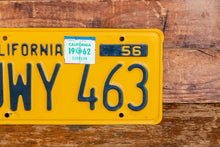 Load image into Gallery viewer, California 1956 License Plate Vintage Wall Hanging Decor - Eagle&#39;s Eye Finds
