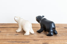 Load image into Gallery viewer, Vinyl Stuffed Bear Vintage Mid-Century Toy - Eagle&#39;s Eye Finds
