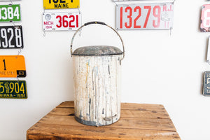 Sanette Trash Can Vintage Industrial Classic Car Garage Decor - Eagle's Eye Finds