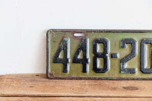 Illinois 1931 License Plate Vintage Wall Hanging Decor - Eagle's Eye Finds