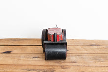 Load image into Gallery viewer, Marx Steam Roller Vintage Red Wind-Up Tin Litho Toy - Eagle&#39;s Eye Finds
