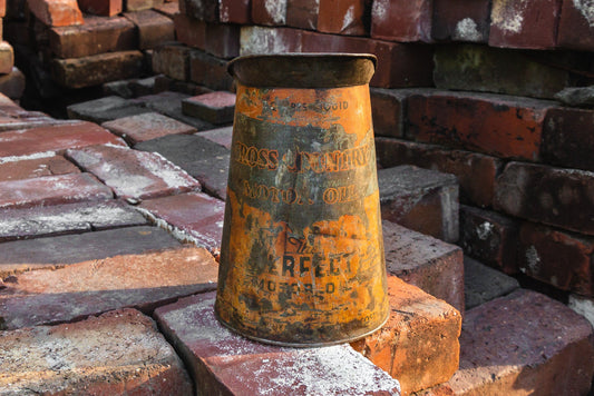 Sears Cross Country Oil Can Vintage Oil Pourer Gas and Oil Collectible - Eagle's Eye Finds