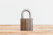 Load image into Gallery viewer, Eagle Lock and Key Vintage Working Padlock - Eagle&#39;s Eye Finds
