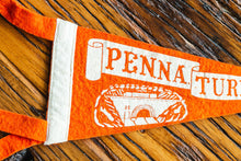 Load image into Gallery viewer, Penna Turnpike Felt Pennant Vintage Pennsylvania Wall Decor - Eagle&#39;s Eye Finds
