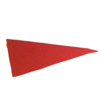 Load image into Gallery viewer, Fort Ticonderoga New York Red Felt Pennant Vintage Wall Decor - Eagle&#39;s Eye Finds
