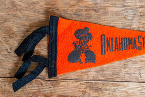 Oklahoma State University Felt Pennant Mini Vintage College Wall Decor - Eagle's Eye Finds