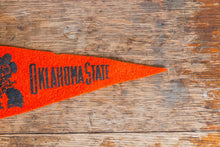 Load image into Gallery viewer, Oklahoma State University Felt Pennant Mini Vintage College Wall Decor - Eagle&#39;s Eye Finds
