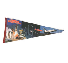 Load image into Gallery viewer, Kennedy Space Center Florida Felt Pennant Vintage Decor - Eagle&#39;s Eye Finds
