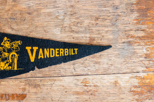 Vanderbilt University Felt Pennant Mini Vintage College Wall Decor - Eagle's Eye Finds