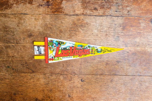 Las Vegas Nevada Retro Felt Pennant Vintage Wall Hanging Decor - Eagle's Eye Finds