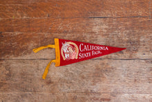 Load image into Gallery viewer, California State Fair Felt Pennant Vintage Red Horse Wall Hanging Decor - Eagle&#39;s Eye Finds
