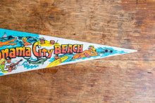 Load image into Gallery viewer, Panama City Beach Retro Felt Pennant Vintage Florida Wall Decor - Eagle&#39;s Eye Finds
