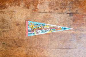 Panama City Beach Retro Felt Pennant Vintage Florida Wall Decor - Eagle's Eye Finds