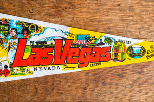 Las Vegas Nevada Retro Felt Pennant Vintage Wall Hanging Decor - Eagle's Eye Finds