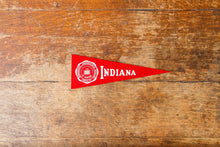 Load image into Gallery viewer, Indiana University Felt Pennant Vintage Mini College Wall Decor - Eagle&#39;s Eye Finds
