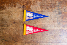Load image into Gallery viewer, Marengo Cave Indiana Felt Pennant Vintage MCM Wall Decor - Eagle&#39;s Eye Finds
