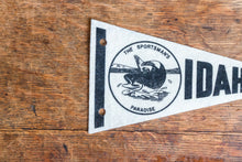 Load image into Gallery viewer, Idaho State Pennant Vintage Mini White Wall Decor - Eagle&#39;s Eye Finds
