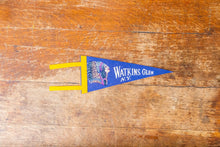 Load image into Gallery viewer, Watkins Glen State Park Blue New York Felt Pennant Vintage Wall Decor - Eagle&#39;s Eye Finds
