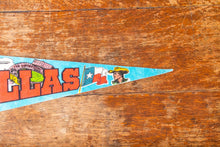 Load image into Gallery viewer, Dallas Texas Retro Felt Pennant Vintage TX Wall Decor - Eagle&#39;s Eye Finds
