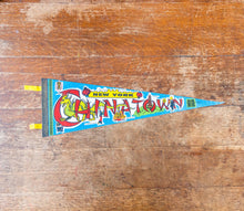 Load image into Gallery viewer, Chinatown Manhattan Retro Felt Pennant Vintage New York Wall Decor - Eagle&#39;s Eye Finds
