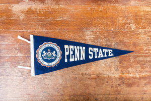 Penn State University Felt Pennant Vintage College Wall Decor - Eagle's Eye Finds
