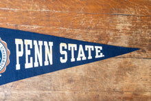 Load image into Gallery viewer, Penn State University Felt Pennant Vintage College Wall Decor - Eagle&#39;s Eye Finds
