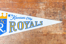 Load image into Gallery viewer, Kansas City Royals Felt Pennant Vintage MLB Baseball Sports Decor - Eagle&#39;s Eye Finds
