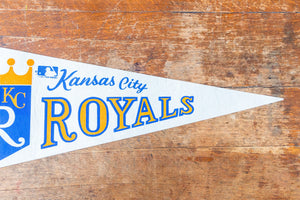 Kansas City Royals Felt Pennant Vintage MLB Baseball Sports Decor - Eagle's Eye Finds
