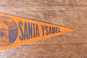 Santa Ysabel CA Felt Pennant Vintage California Wall Decor - Eagle's Eye Finds