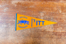 Load image into Gallery viewer, University of Pittsburgh Felt Pennant Vintage College Sports Fan Decor - Eagle&#39;s Eye Finds
