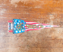 Load image into Gallery viewer, Spirit of &#39;76 Bicentennial Felt Pennant Vintage Americana Decor - Eagle&#39;s Eye Finds

