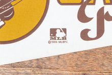 Load image into Gallery viewer, San Diego Padres Felt Pennant Vintage MLB Baseball Sports Decor - Eagle&#39;s Eye Finds
