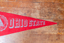 Load image into Gallery viewer, The Ohio State University Felt Pennant Vintage College Wall Decor - Eagle&#39;s Eye Finds
