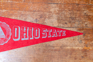 The Ohio State University Felt Pennant Vintage College Wall Decor - Eagle's Eye Finds