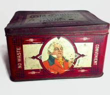 Load image into Gallery viewer, Antique Red Tobacco Tin - Old English  Made by the American Tobacco Company - Eagle&#39;s Eye Finds
