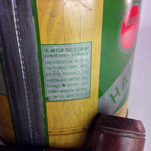 Load image into Gallery viewer, Half and Half Smoking Tobacco Tin Vintage Storage Container - Eagle&#39;s Eye Finds
