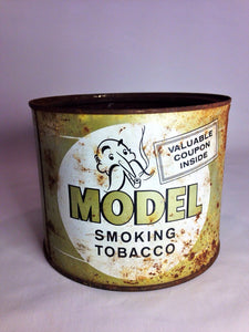 Model Tobacco Tin Vintage Smoking Tobacco Advertising Limited Edition - Eagle's Eye Finds