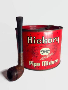 Vintage Tobacco Tin Hickory Pipe Mixture by John Middleton Company - Eagle's Eye Finds
