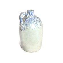 Load image into Gallery viewer, RRP Roseville Stoneware Pottery Jug Blue Wheat Vintage - Eagle&#39;s Eye Finds
