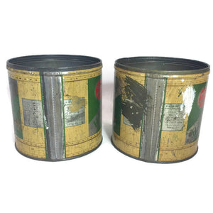 Half and Half Tobacco Tin Set of 3 Vintage Storage - Eagle's Eye Finds