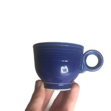 Load image into Gallery viewer, Cobalt Blue Fiestaware Tea Set Vintage - Eagle&#39;s Eye Finds
