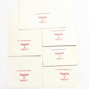 Vintage Hallmark Valentines Card Set of 6 - Eagle's Eye Finds