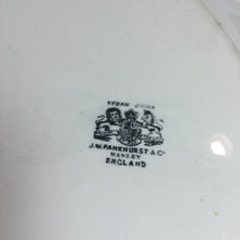 Load image into Gallery viewer, Large White Ironstone Platter Vintage Pankhurst England - Eagle&#39;s Eye Finds
