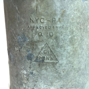 Galvanized Gallon Oil Spout Vintage - Eagle's Eye Finds