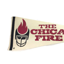 Load image into Gallery viewer, Chicago Fire World Football League Vintage Pennant - Eagle&#39;s Eye Finds
