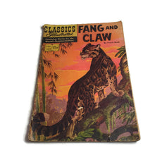 Load image into Gallery viewer, Classics Illustrated Fang and Claw No. 123 Comic Book Vintage - Eagle&#39;s Eye Finds
